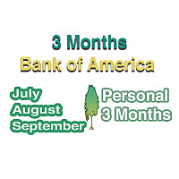 Editable bank statements 3 Months July, August, September 2023 (Personal)